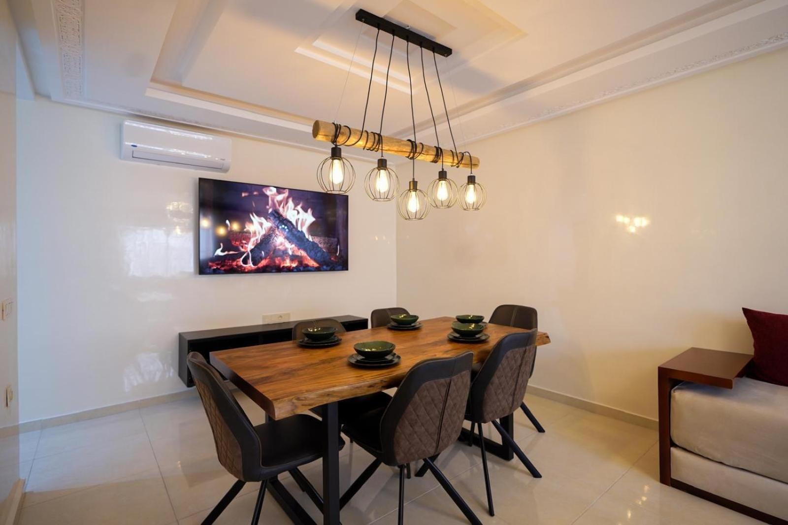 Appartement In Tanger City-5Min To The Beach-Free Parking Esterno foto